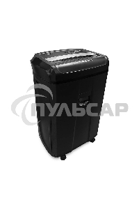 Шредер ГЕЛЕОС УО36-4 (DIN P-4) фрагмент 3,9x30мм, 33 листа (70гр./м²), 36 литров, Уничт.скобы,скрепки,пл.карты,CD.