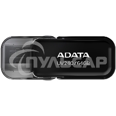 Флешка USB ADATA UV240 (AUV240-64G-RBK), 64 Gb, USB 2.0, R/W 15/5, черный
