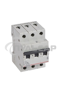 Выключатель автоматический RX3 4,5кА 50А 3П C RX3 Авт.выключатель 4,5кА 50А 3П C