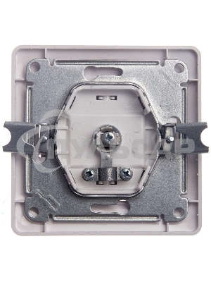 Механизм розетки TV 1-м СП Glossa проходной 4DB белый  SchE GSL000192