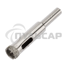 Сверло алмазное 10 мм по керамике и стеклу Kranz