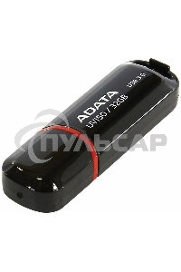 Флешка USB ADATA UV150 (AUV150-32G-RBK), 32Gb, USB 3.0, R/W 100/30, черный