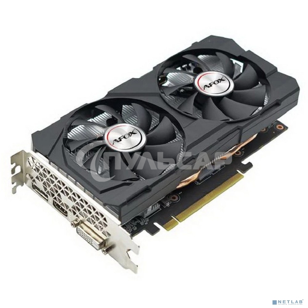 Видеокарта Afox Geforce GTX 1660 TI 6Gb GDDR6 192BIT DP DVI HDMI ATX DUAL FAN RETAIL PACK AF1660TI-6144D6H4