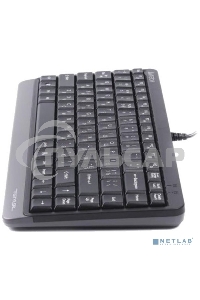 Клавиатура проводная A4Tech Fstyler FKS11, USB, черный/серый