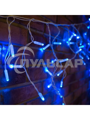 Гирлянда Neon-night Айсикл (бахрома) светодиодный, 4,8 х 0,6 м, белый провод, 230 В, диоды синие, 152 LED