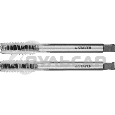 Комплект метчиков, 2 шт STAYER M8х1.0 Комплект метчиков, 2 шт STAYER M8х1.0