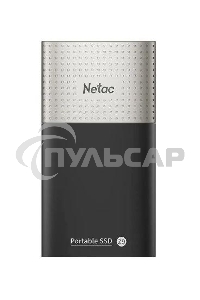 Внешний SSD Netac Z9, 128 GB, USB 3.2 Gen 2 Type-C, R/W 550/480, черный