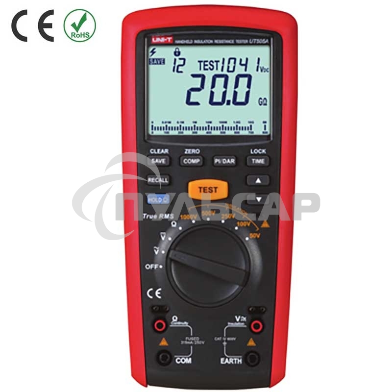 Ручной тестер сопротивления изоляции UNI-T UT505A
