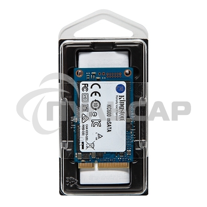 Накопитель SSD Kingston KC600, 512Gb, mSATA, R/W 550/520