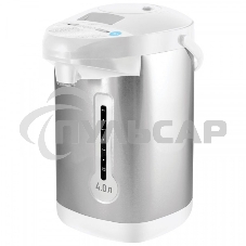 Термопот Energy TP-619 (280307) Мощность: 750 Вт Объем: 4 л Мощность в режиме поддержания температуры: 35 Вт 3 способа подачи воды: автоматическая (нажатием кнопки, нажатием чашкой) и ручная (помпа) Функция поддержания температуры Функция повторного кипяч Термопот Energy TP-619 (280307) Мощность: 750 Вт Объем: 4 л Мощность в режиме поддержания температуры: 35 Вт 3 способа подачи воды: автоматическая (нажатием кнопки, нажатием чашкой) и ручная (помпа) Функция поддержания температуры Функция повторного кипяч