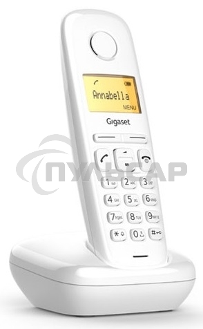 Радиотелефон Dect Gigaset A170 SYS RUS белый АОН