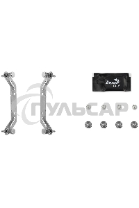 Кулер для процессора AeroCool / Formula Cylon 3H черный, 120 мм, алюминий, 1800 об/мин, 24.3 дБ, 4 pin, 125 Вт, 98 мм