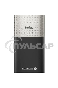 Внешний SSD Netac Z9, 500 GB, USB 3.2 Gen 2 Type-C, R/W 550/480, черный