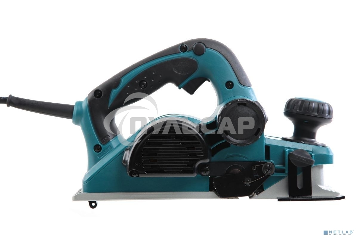 Рубанок Makita KP0810 Рубанок,850Вт,16000об\м,ширина-82мм,глуб-4мм,3.2кг,кор,парал упор