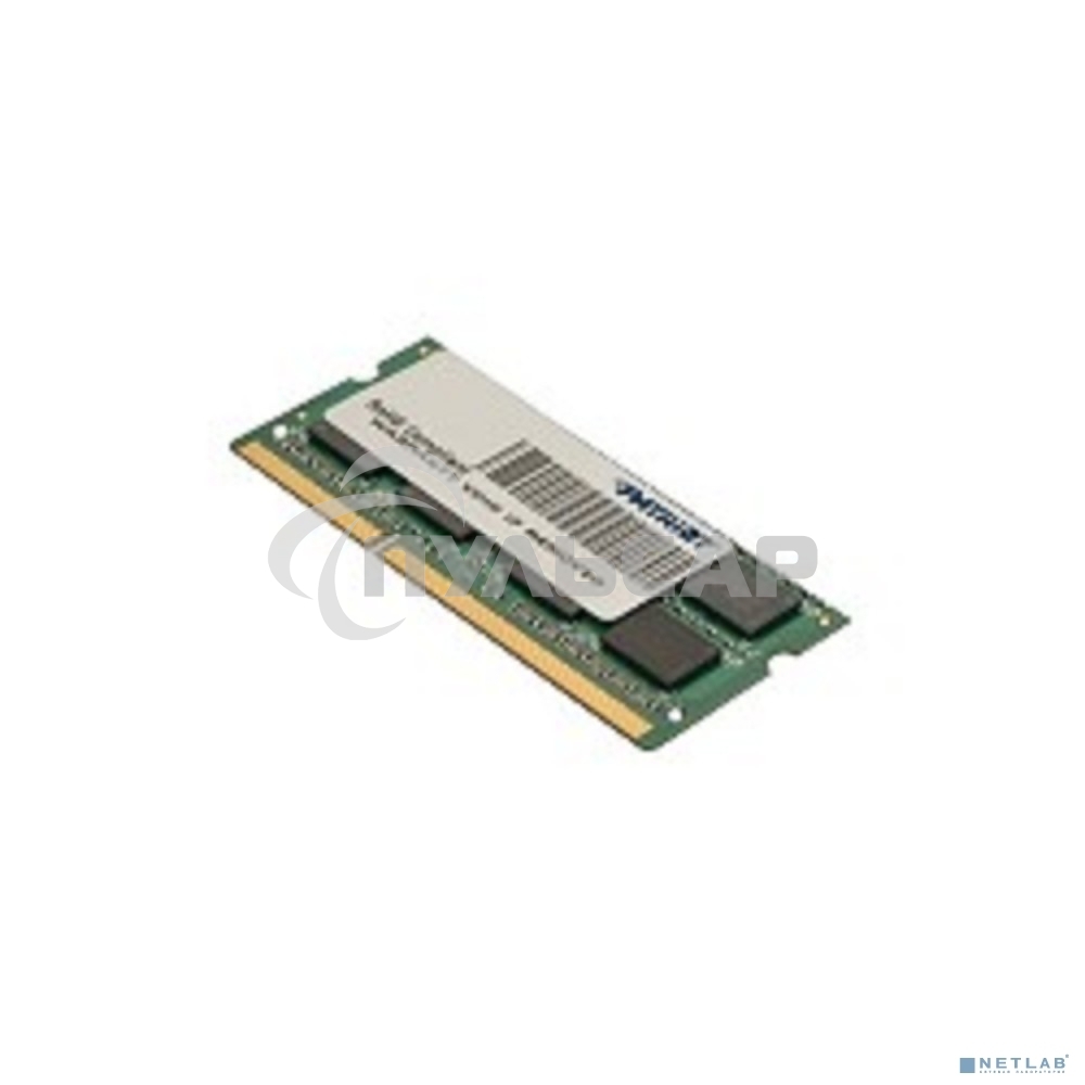 Оперативная память Patriot, DDR3L, 4Gb (1x4 Gb), 1600 MHz, CL11, SO-DIMM