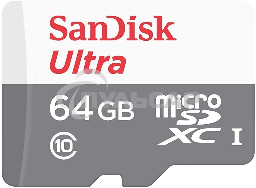 Флеш карта microSD 64GB SanDisk microSDXC Class 10 Ultra UHS-I A1 140MB/s