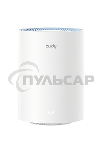 Бесшовный Mesh роутер Cudy M1200(3-Pack) AC1200 10/100BASE-TX белый (упак.:3шт)
