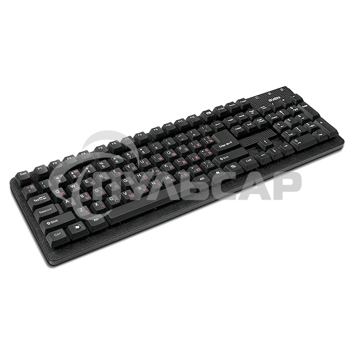 Клавиатура проводная Keyboard SVEN Standard 301 USB черная SV-03100301UB