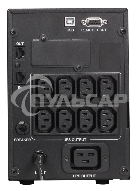 Источник бесперебойного питания Powercom Smart King Pro+ SPT-3000-II LCD 2400Вт 3000ВА черный