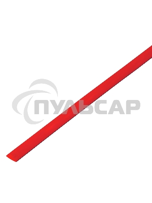 Термоусадочная трубка 30/15 мм, красная, упаковка 10 шт. по 1 м PROconnect
