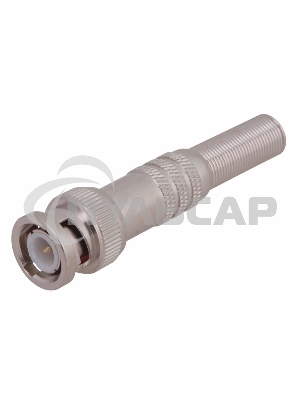 Разъем штекер BNC под пайку с пружиной металл (универсальный) Rexant