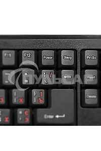 Клавиатура проводная Keyboard SVEN Standard 303 Power USB+PS/2 черная SV-03100303PU