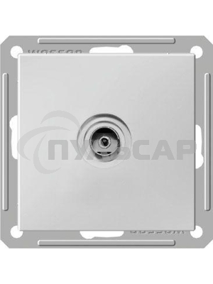 Механизм коннектора TV антены 1-м СП W59 оконечная без рамки бел. SchE RTS-151-1-86