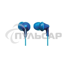 Наушники вкладыши Panasonic RP-HJE125E-A 1.1м синий проводные (в ушной раковине)