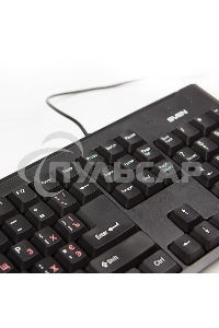 Клавиатура проводная Keyboard SVEN Standard 303 Power USB+PS/2 черная SV-03100303PU