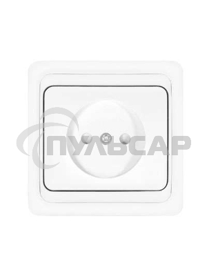 Розетка 1-м СП Валери 16А IP20 защ. шторки бел. Universal В0022x