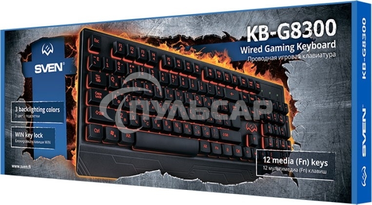 Клавиатура проводная игровая SVEN KB-G8300
