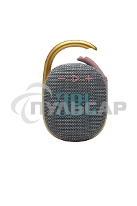 Портативная акустика JBL CLIP 4, серый