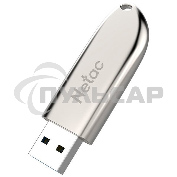 Флешка USB Netac U352 128 Gb <NT03U352N-128G-20PN>, USB 2.0, с колпачком, металлическая
