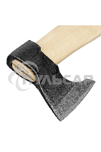 Топор Россия кованый в сборе Туристический, 630 900 гр, 400 мм 21666