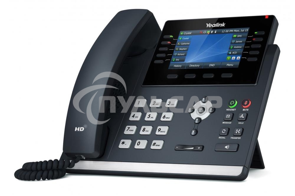 Телефон VOIP 16LINE SIP-T46U YEALINK
