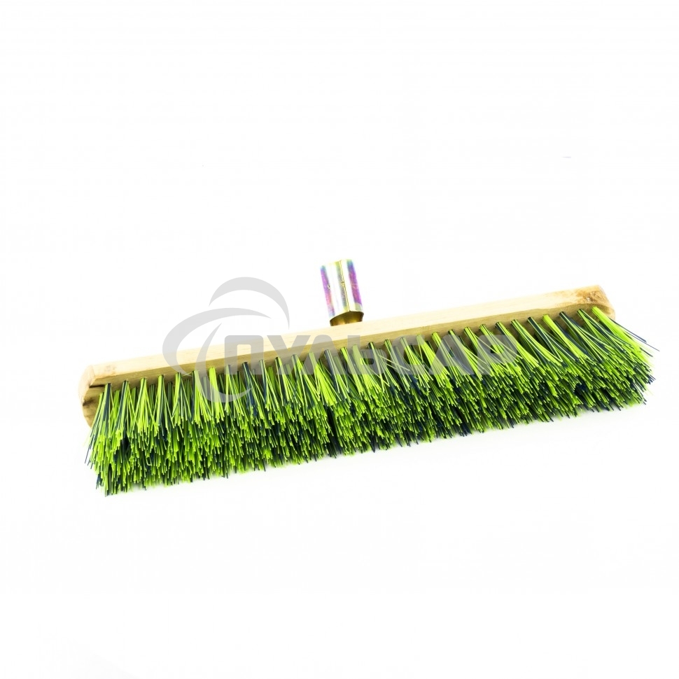 Щетка профессиональная для пола СИБРТЕХ 400 мм 6 ряддлинная щетина,железн,тулейка, без черенка 84623