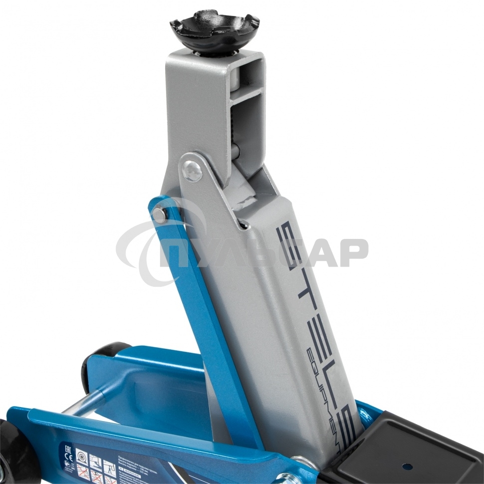 Домкрат гидравлический подкатной, высокий подъем, 3т SUV, 190-535 мм, в кейсе Stels