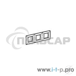 Рамка Valena - Белая - трехместная Legrand 774453