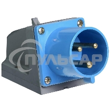 Вилка 523 стац.2Р + РЕ 32А 220В IP44 ИЭК