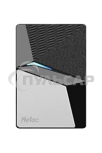 Внешний SSD Netac Z7S, 480 GB, USB 3.2 Gen 2 Type-C, R/W 550/480, черный