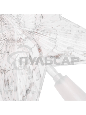 Светодиодная фигура на елку Neon-night Звезда 22см, цвет свечения теплый белый, постоянное свечение, 230В