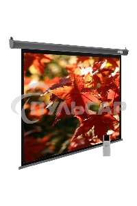 Экран Cactus 150x200см SIlverMotoExpert CS-PSSME-200X150-DG 4:3 настенно-потолочный рулонный темно-серый (моторизованный привод)