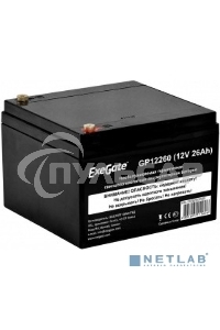 Батарея ExeGate EX282972RUS GP12260 (12V 26Ah, под болт М5)
