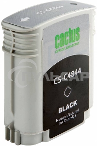 Картридж струйный Cactus CS-C4844 черный (72 мл) для №10 HP 2000/2500/1000/1100/1200