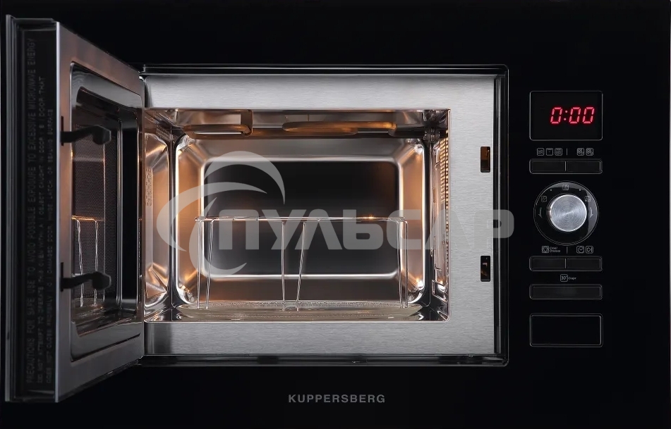 Микроволновая печь встраиваемая Kuppersberg HMW 625 B 20 л, High-Tech, 800 Вт, черный