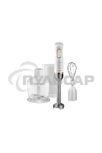 Блендер Centek CT-1347 белый 800Вт, турбо режим, DC мотор, стакан 600мл +мерн стакан 600мл