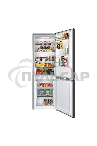 Холодильник Maunfeld MFF185SFSB черный мат. двухкамерный 211/104л морозилка снизу