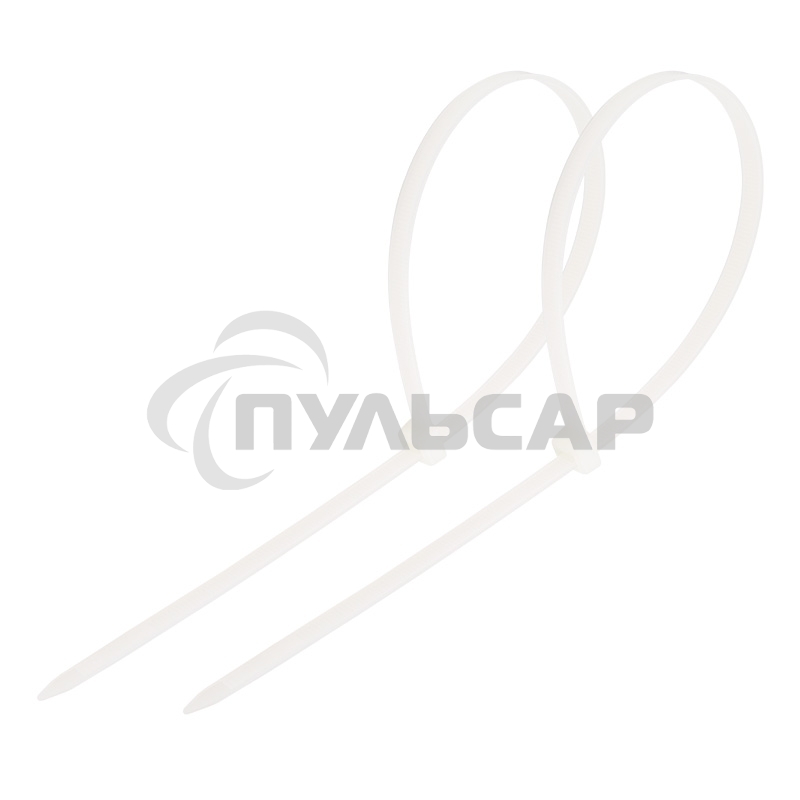 Хомут-стяжка кабельная нейлоновая PROconnect 350 x4,8 мм, белая, упаковка 100 шт.