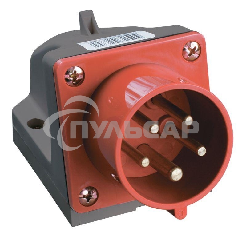 Вилка эл. наруж. уст. 16А 3P+PE+N 380В IP44 ССИ-515 ИЭК PSR52-016-5