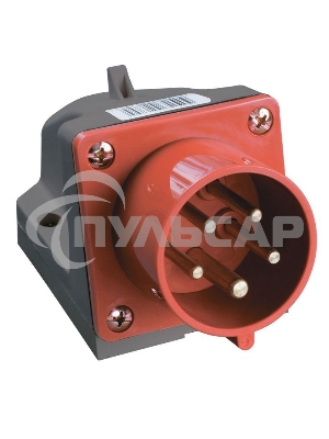 Вилка эл. наруж. уст. 16А 3P+PE+N 380В IP44 ССИ-515 ИЭК PSR52-016-5